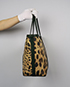 Leopard Shopping Tote, side view